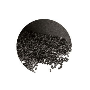 Pellets, PC, CF20, Black, 25kg