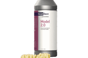 NextDent Jet Teeth Yellow, 1 kg